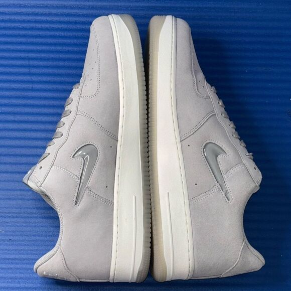 Size 14- Men’s Nike Air Force 1 Jewel Color of the Month DV0785-003 Light Grey - Picture 6 of 8